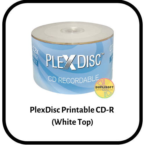 PLEXDISC CDR PRINTABLE Duplisoft 1Stop CD/DVD/USB Duplication Centre